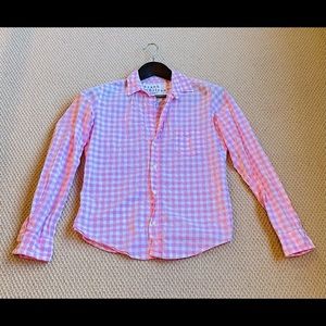 Frank & Eileen shirt, Barry style with crinkled fabric, excellent condition